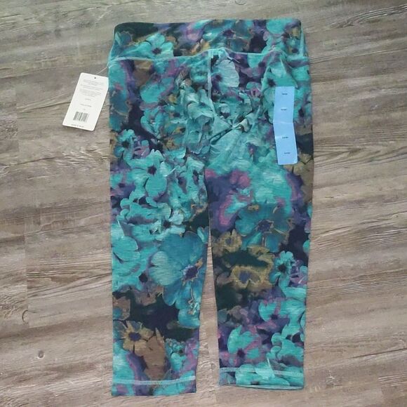 Active Life Reversible workout leggings Sz L - Picture 6 of 10
